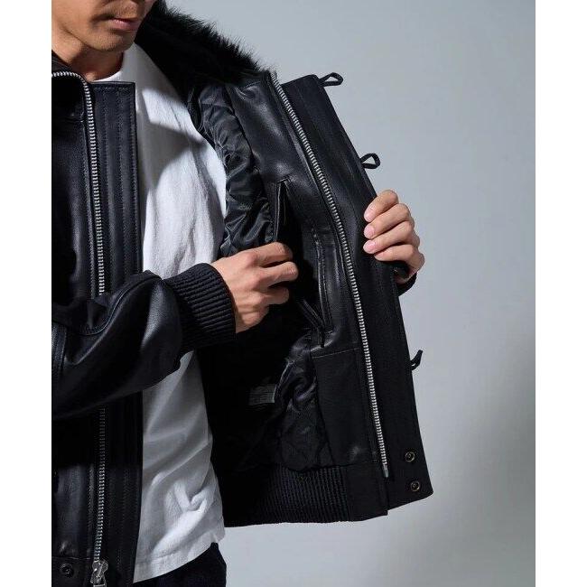 カドヤ（KADOYA） N-2R [K'S LEATHER＆K'S PRODUCT] サイズ：M レザー