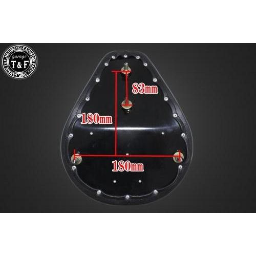 Garage T&F シート マグナ250 マグナ250S HONDA 値下げ可 有限会社ガレージT&F / マグナ250 スタッド付タックロールシート