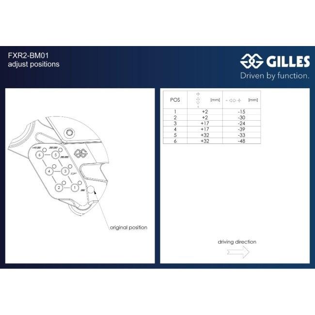 GILLES TOOLING ギルズツーリング アジャスタブル バックステップ