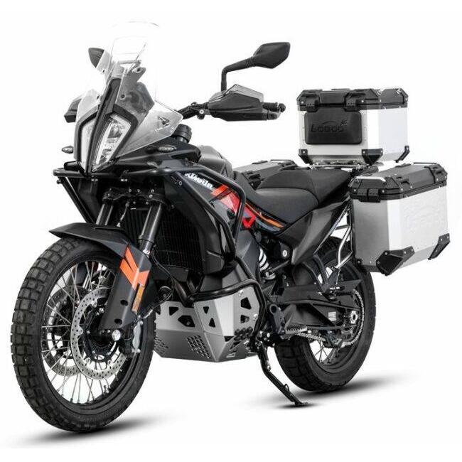 ブランド登録なし - LOBOO ロブー アンダークラッシュバー＆スキッド本塁仕かける 色合い：黒いこと Norden 901 790 Adventure 890 HUSQVARNA ハスクバーナ KTM 発動機かばい立て