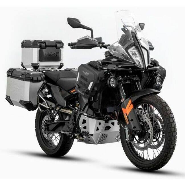 ブランド登録なし - LOBOO ロブー アンダークラッシュバー＆スキッド本塁仕かける 色合い：黒いこと Norden 901 790 Adventure 890 HUSQVARNA ハスクバーナ KTM 発動機かばい立て