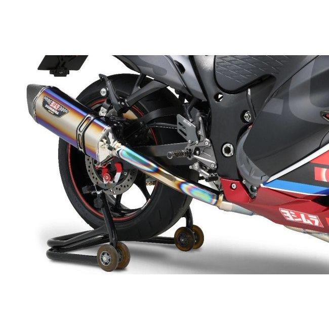 GSX1300R ハヤブサ　ヨシムラ　フルエキ 機械曲 R-11Sq R チタンサイクロン 2本出し 政府認証 | ヨシムラジャパン