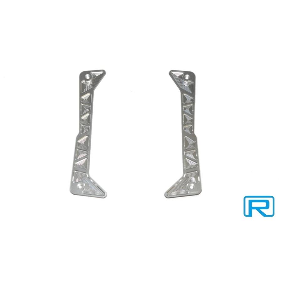 CORIN アルミニウム カウルパーツ シルバー Rin Parts（リンパーツ） ガソリンタンクサイドカウル カラー