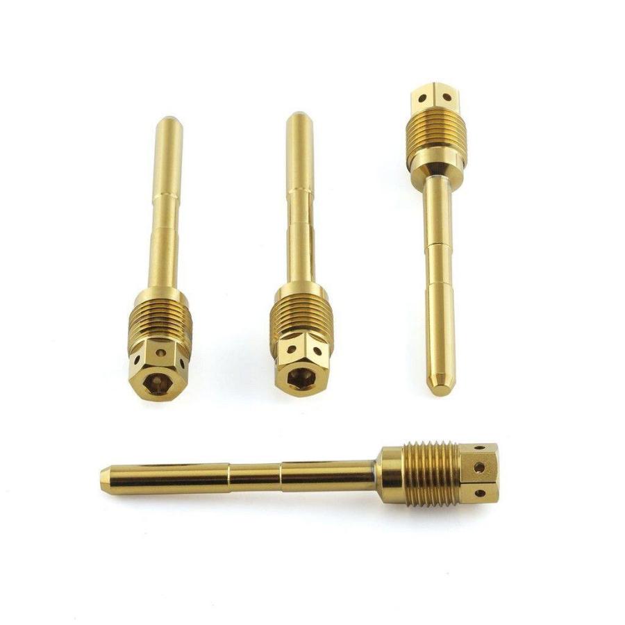 PRO BOLT プロボルト ブレーキキャリパーパッドピン フロント レーススペック カラー：ゴールド KAWASAKI カワサキ SUZUKI スズキ パッドピン ブレーキ | ブランド登録なし