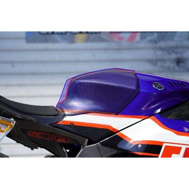 才谷屋YZF-R1/Mタンクカバー EIGHT(才谷屋) エイト(サイタニヤ) タンクカバー 25ver タイプ：白ゲル
