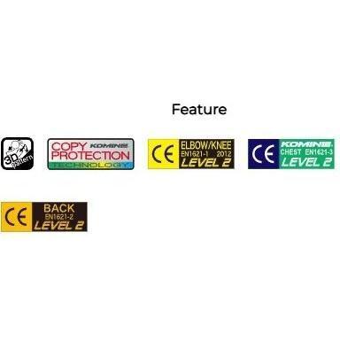 KOMINE コミネ SK-876 エニグマG2アーマー その他上半身プロテクター プロテクター