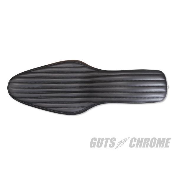 GUTS CHROME ガッツクローム 【HARD RIDE】レザー縦タックロールコブラシート XL HARLEY-DAVIDSON ハーレーダビッドソン シート シート関連 外装 | GUTS CHROME | 01
