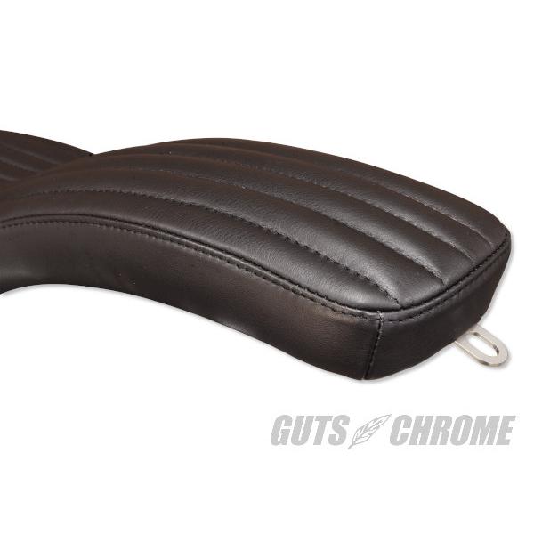 GUTS CHROME ガッツクローム 【HARD RIDE】レザー縦タックロールコブラシート XL HARLEY-DAVIDSON ハーレーダビッドソン シート シート関連 外装 | GUTS CHROME | 02
