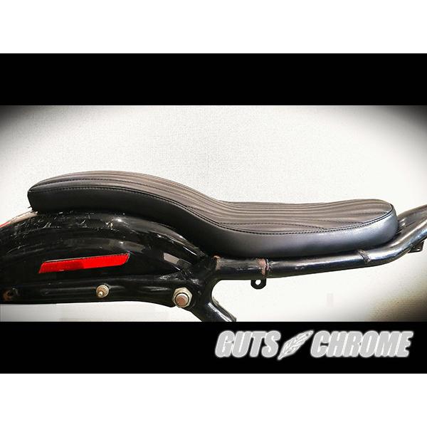 GUTS CHROME ガッツクローム 【HARD RIDE】レザー縦タックロールコブラシート XL HARLEY-DAVIDSON ハーレーダビッドソン シート シート関連 外装 | GUTS CHROME | 03