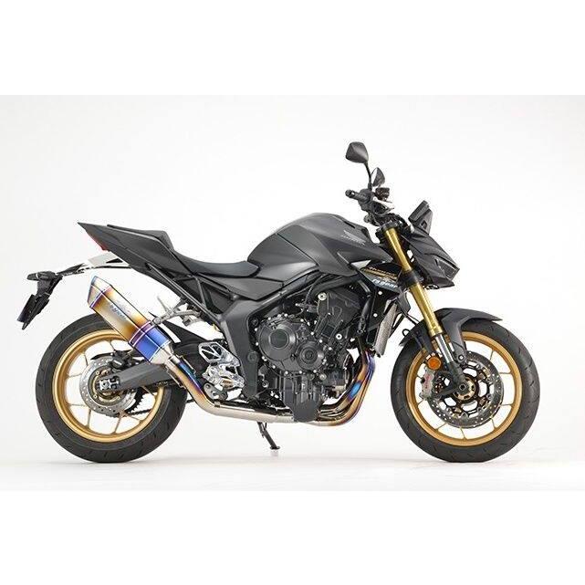 r’s gear アールズギア GP SPEC フルエキゾースト マフラー サイレンサー：チタンドラッグブルー CB1000 HORNET SP HONDA ホンダ フルエキゾーストマフラー_1