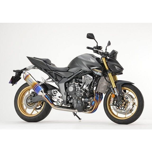 r’s gear アールズギア GP SPEC フルエキゾースト マフラー サイレンサー：チタンドラッグブルー CB1000 HORNET SP HONDA ホンダ フルエキゾーストマフラー_2