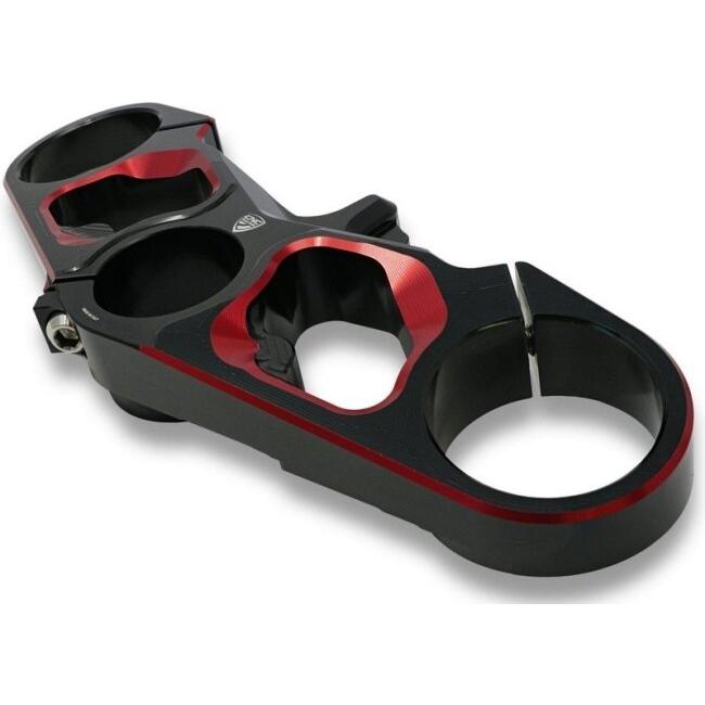 CNC Racing シーエヌシーレーシング Triple clamps - Top Yoke Bicolor トリプルツリー・ステム・アンダーブラケット ハンドルの画像