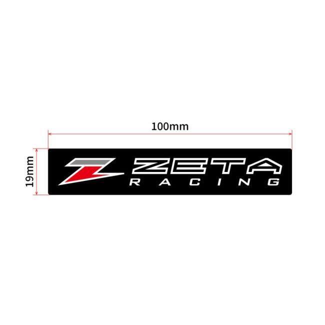 ZETA RACING ジータ レーシング ステッカー 100x19mm ステッカー