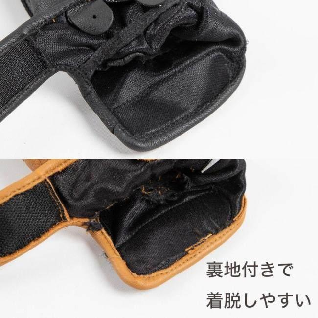 レザー　クローブ　デグナー　ブラック　Lサイズ　新品　正規　未使用 DEGNER（デグナー） レザーグローブ サイズ：L グローブ アパレル