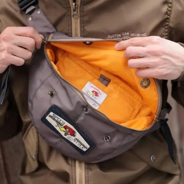 Clay Smith クレイスミス CLUMSY カラー：KHAKI ウエストポーチ・ヒップバッグ バッグ | Clay Smith | 08