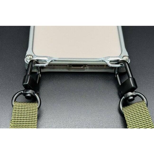 GILD design ギルドデザイン ストラップ対応ガードバー for iPhone14／13／13 Pro カラー：シルバー iPhone14 iPhone13 その他スマートフォングッズ 電子機器類 | GILD design | 01