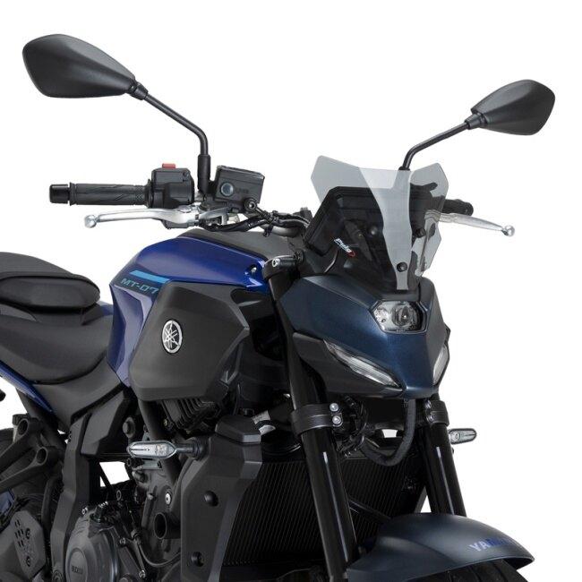 Puig プーチ ニュージェネレーションNKスクリーンSPORT(NEW GENERATION SPORT) カラー：Smoke MT-07 Y-AMT YAMAHA ヤマハ スクリーン 外装の画像