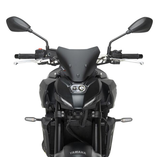 Puig プーチ ニュージェネレーションNKスクリーンSPORT(NEW GENERATION SPORT) カラー：Matt black MT-07 Y-AMT YAMAHA ヤマハ スクリーン 外装の画像