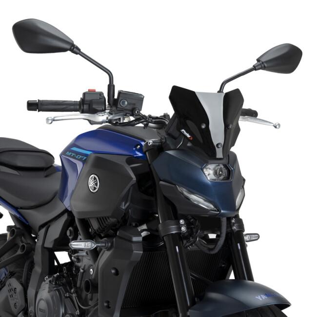 Puig プーチ ニュージェネレーションNKスクリーンSPORT(NEW GENERATION SPORT) カラー：Black MT-07 Y-AMT YAMAHA ヤマハ スクリーン 外装の画像