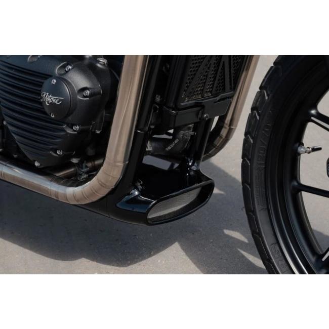 モートーン アンダーガード DEFENDER アルミ ブラック Bonneville
