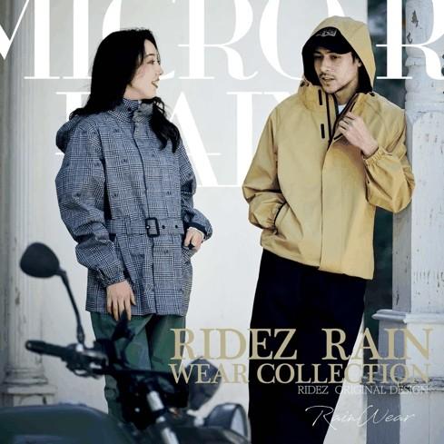 RIDEZ ライズ バイク用レインウェア MOTTO MICRO RAIN JACKET サイズ