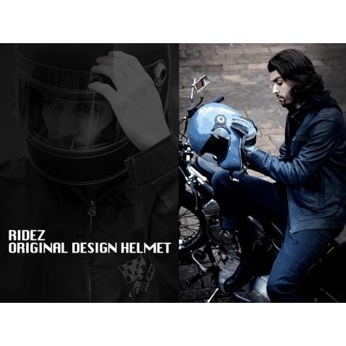 RIDEZ ライズ バイク用フルフェイスヘルメット サイズ：M フルフェイス