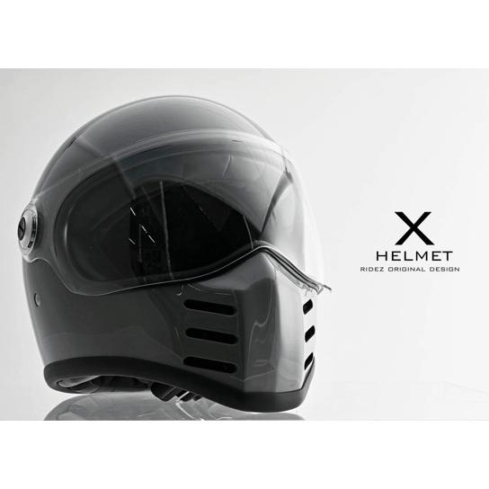 RIDEZ ライズ バイク用フルフェイスヘルメット サイズ：L フルフェイス