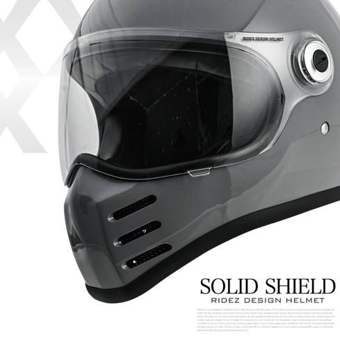 RIDEZ ライズ バイク用フルフェイスヘルメット サイズ：L フルフェイス