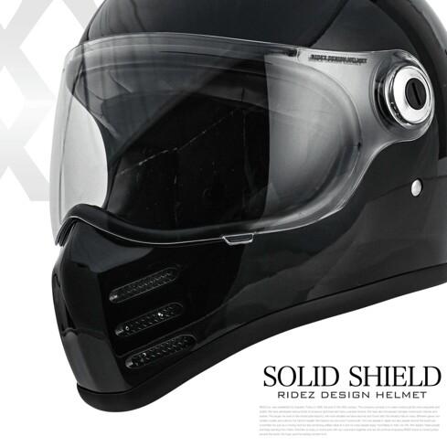 RIDEZ ライズ バイク用フルフェイスヘルメット サイズ：L フルフェイス