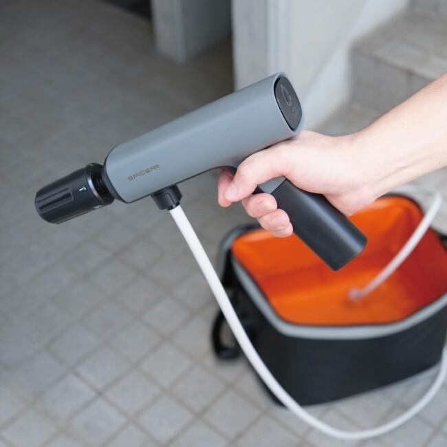 SPICERR スパイサー ポケッタブル高圧洗浄機 SWU-201(BK) その他