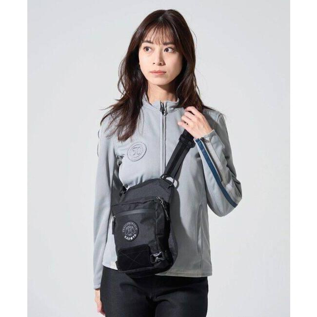 カドヤ（KADOYA） LEG BODY BAG カラー：ブラック ウエストポーチ