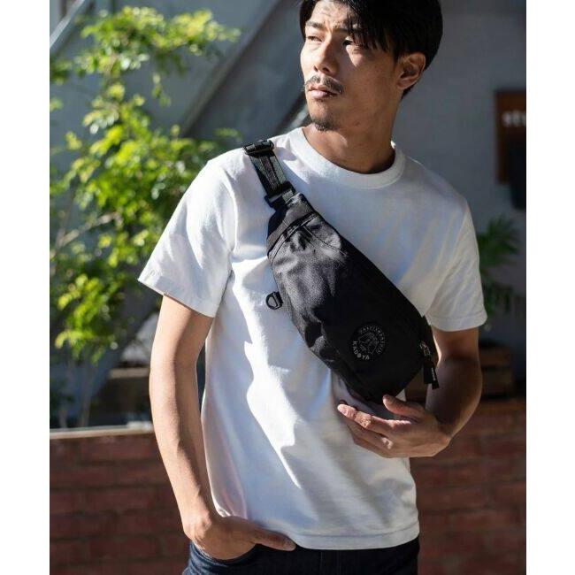 カドヤ（KADOYA） WAIST BODY BAG カラー：ブラック ウエストポーチ