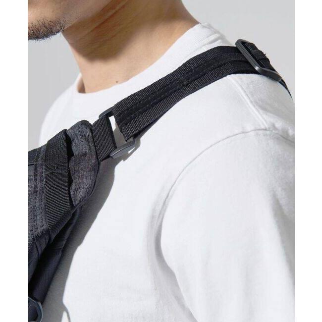 カドヤ（KADOYA） WAIST BODY BAG カラー：ブラック ウエストポーチ