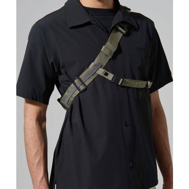 カドヤ（KADOYA） WAIST BODY BAG カラー：グレー ウエストポーチ