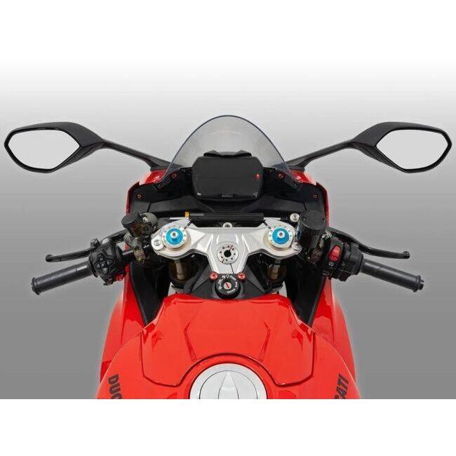 DUCABIKE (DBK) ドゥカバイク (ディービーケー) 純正トップブリッジ用ブラケット カラー：ブラック PANIGALE V2 S DUCATI ドゥカティ 外装の画像