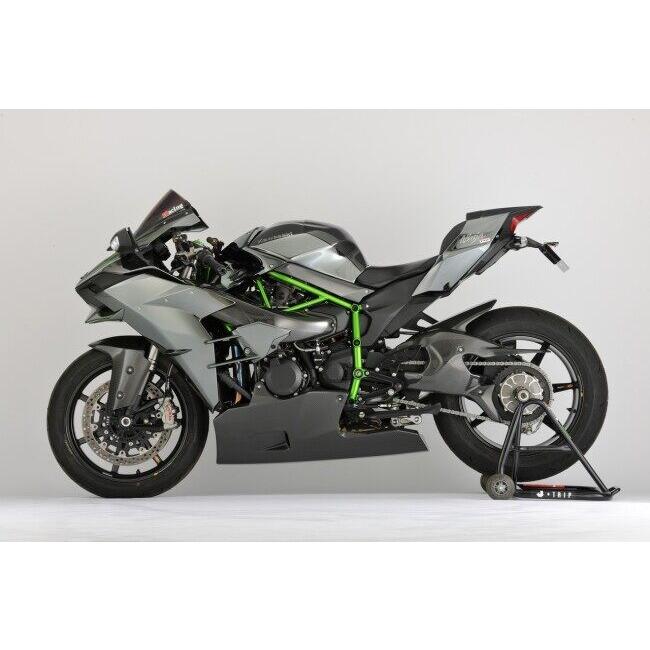 Magical Racing マジカルレーシング フロントフェンダー 素材：平織カーボン / MagiVeilセラミックコーティング：あり ZX10R Ninja H2 KAWASAKI カワサキ 外装の画像