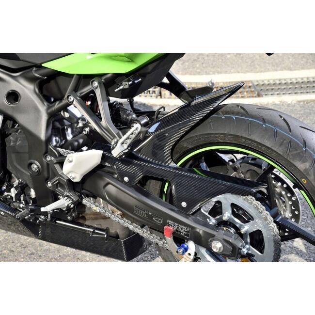 ZX25R マジカルレーシング平織カーボンリアフェンダー cr1コーティング済 Magical Racing（マジカルレーシング） リアフェンダー タイプ：平織