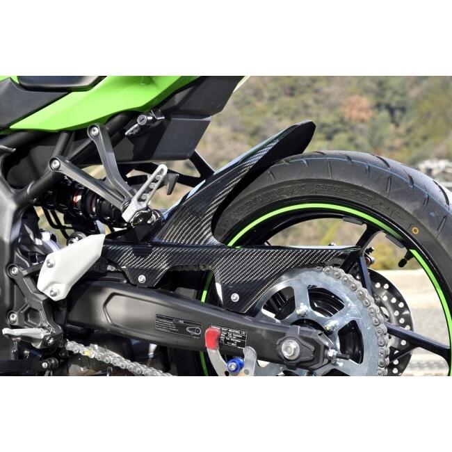ZX25R マジカルレーシング平織カーボンリアフェンダー cr1コーティング済 Magical Racing（マジカルレーシング） リアフェンダー タイプ：平織