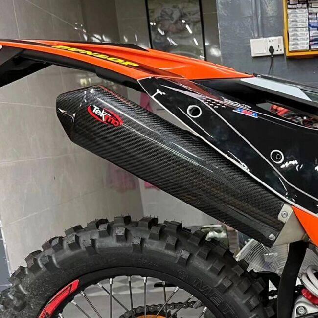 Tekmo Racing テクモレーシング マフラーガード TE250 TE300 250EXC