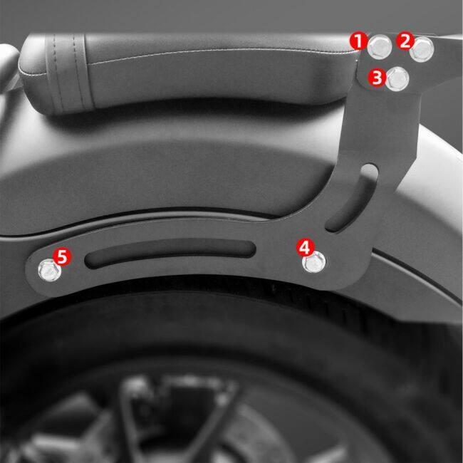 nextstage products ネクストステージプロダクツ リアキャリア レブル250/レブル500 レブル 250 500 HONDA ホンダ 外装の画像