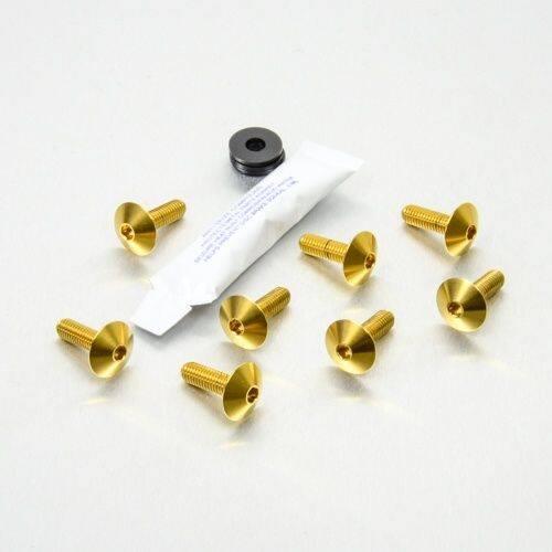 PRO BOLT プロボルト マッドガード＆ハガー ボルトキット カラー：ゴールド Climber 280-300 280 300 RS125 RS50 ZX-10R Ninja YZF-R6 外装 | ブランド登録なし