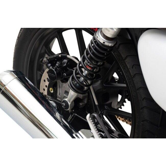 SWAGE-LINE スウェッジライン プロ リア ブレーキホースキット ホースカラー：ブラックホース / フィッティングカラー：ステンレス GB350 HONDA ホンダ | SWAGE-LINE | 02