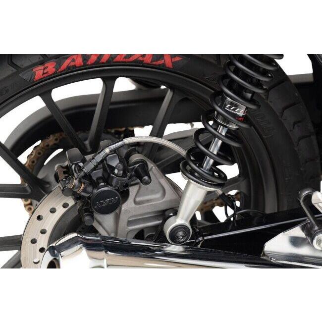 SWAGE-LINE スウェッジライン プロ リア ブレーキホースキット ホースカラー：ブラックホース / フィッティングカラー：ステンレス GB350 HONDA ホンダ | SWAGE-LINE | 03