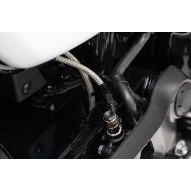 SWAGE-LINE スウェッジライン プロ リア ブレーキホースキット ホースカラー：ブラックホース / フィッティングカラー：ステンレス GB350 HONDA ホンダ | SWAGE-LINE | 06