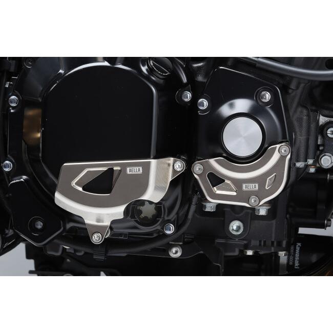 AELLA エンジンガード3点セット Z900RS AELLA（アエラ） エンジンカバーガードセット3点(Kawasaki Z900RS/CAFE