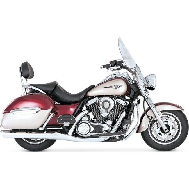 VANCE&HINES バンス&ハインズ TwinSlash Round ツインスラッシュ ラウンド スリップオン マフラー VN1700 NOMAD VOYAGER KAWASAKI カワサキ_1