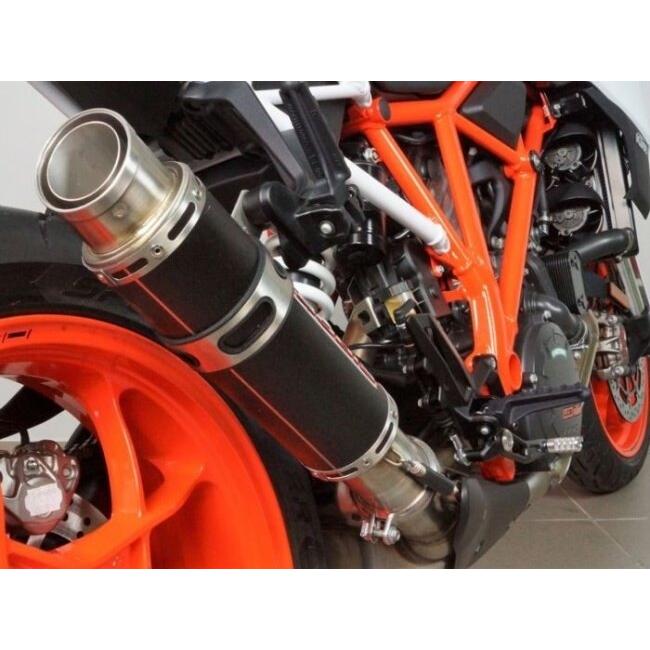 BODIS ボディス GP1-RSN スリップオンマフラー ステンレスブラック 1290 SUPER DUKE R KTM マフラー_5