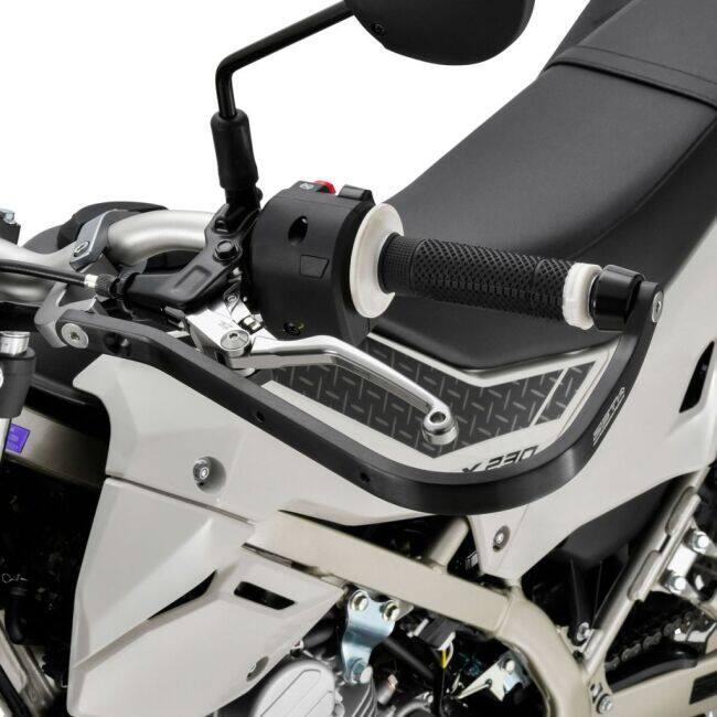KLX250 RALLY591 キャリア/ZETAナックルガード/ハンドルセット ZETA RACING ジータ レーシング アドベンチャー アーマーハンドガード