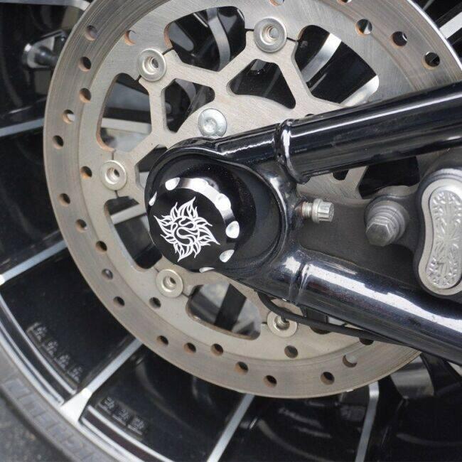 TRIJYA トライジャ リアアクスルカバー HARLEY-DAVIDSON ハーレー