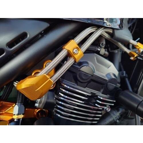 T-REV(寺本自動車商会) ティーレブ ブラケット カラー：シルバー Z900RS KAWASAKI カワサキ その他減圧バルブオプション・補修部品 エンジンパーツ エンジン | ブランド登録なし | 07